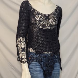Free people | lace | crochet | xs | tp